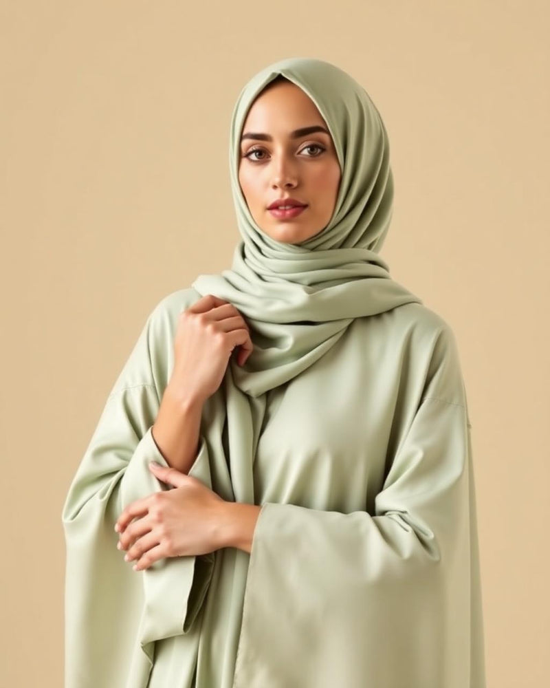 Layla Silk Hijab Set