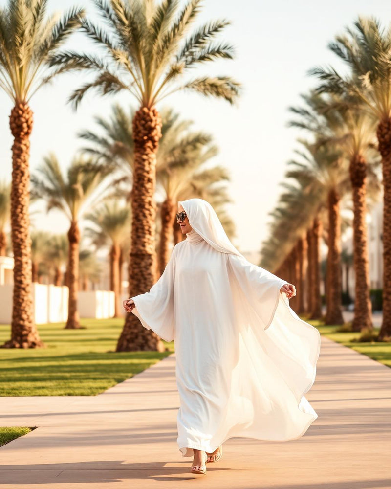 Farah Ribbed Modal Abaya