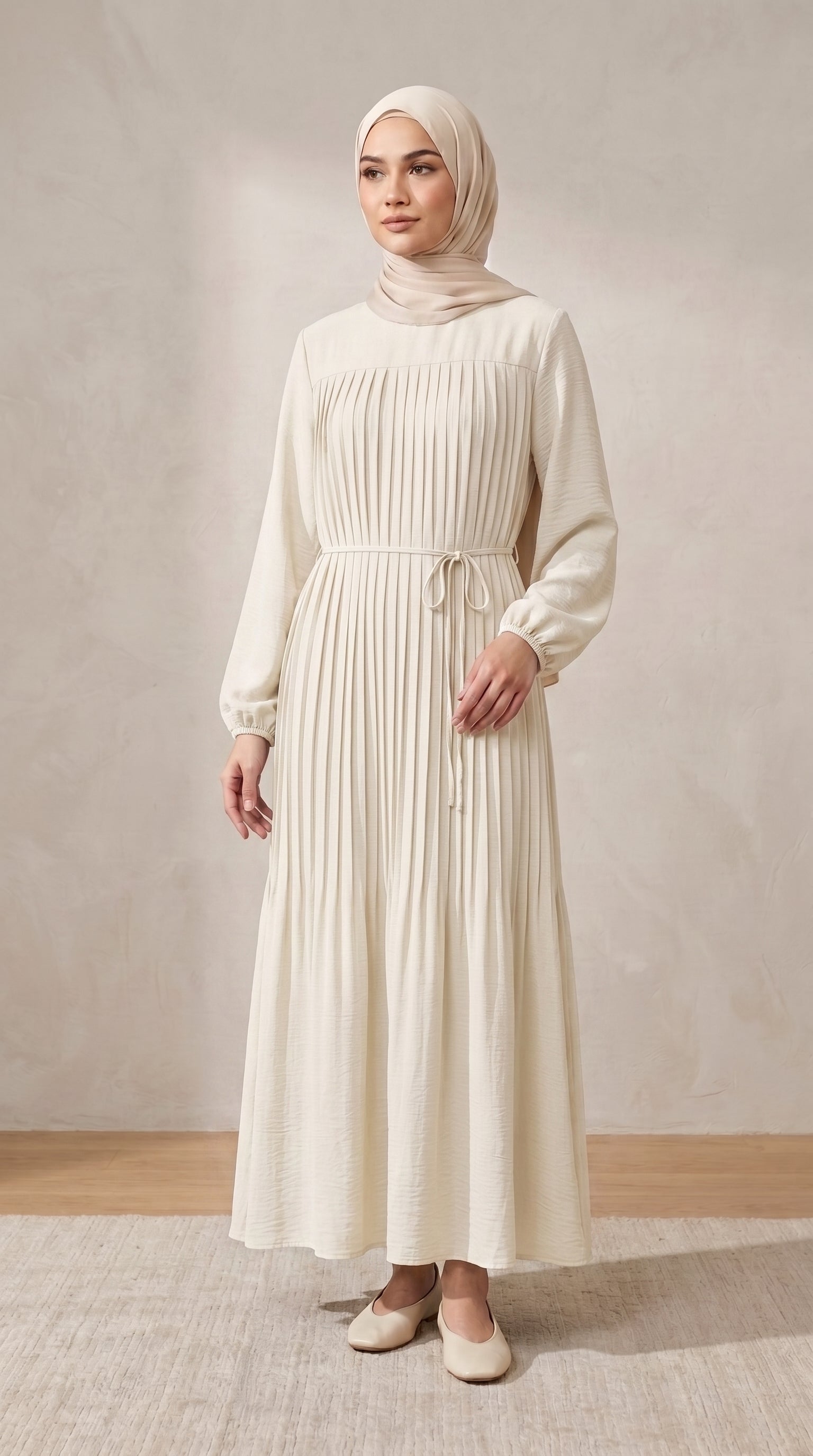 B615383 -  PLAIN CHIFFON CORD SET
