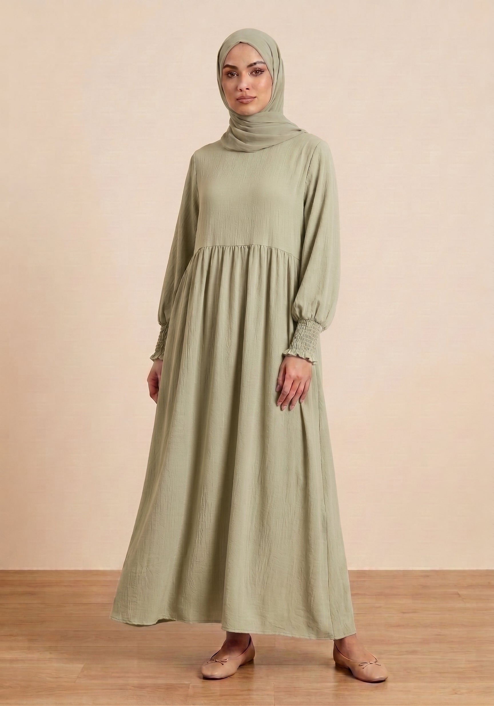B63509 - PLAIN CHIFFON CORD SET