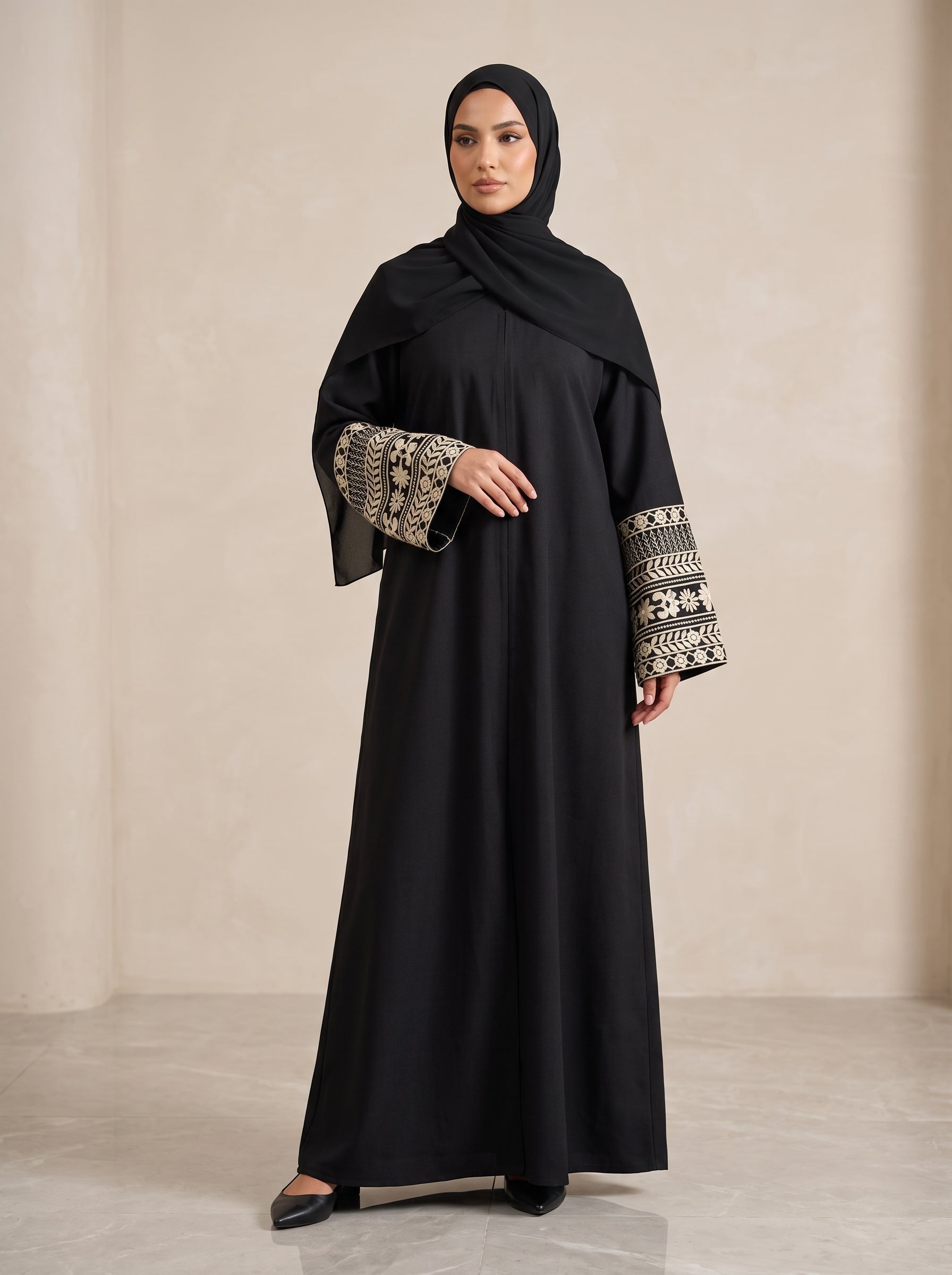 Linen Abaya