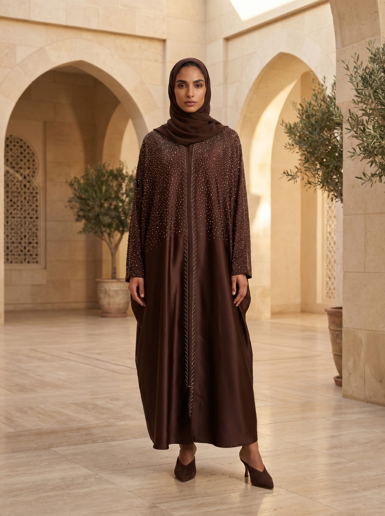 Stone Abaya