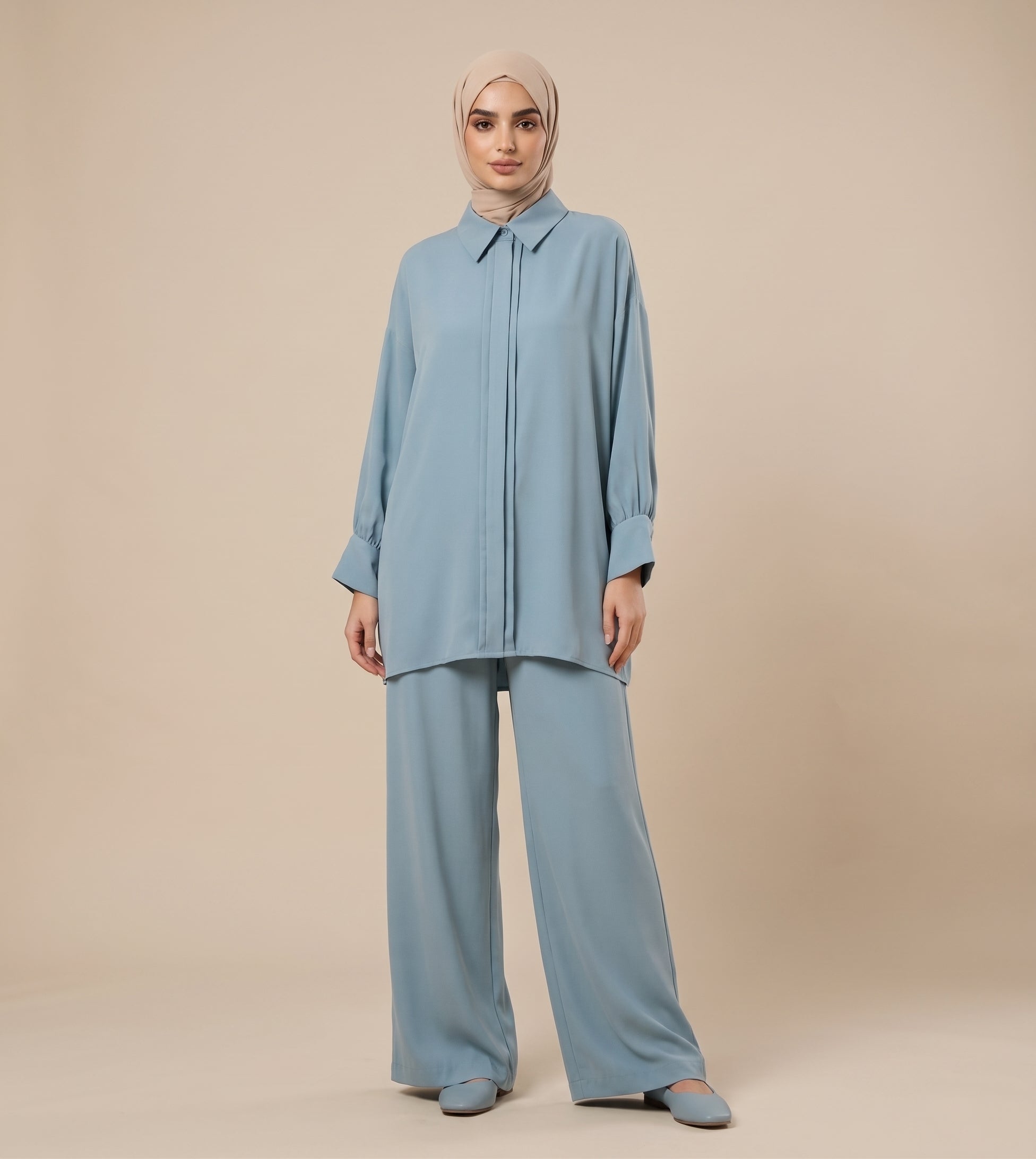 D62727 - PLAIN CHIFFON CORD SET