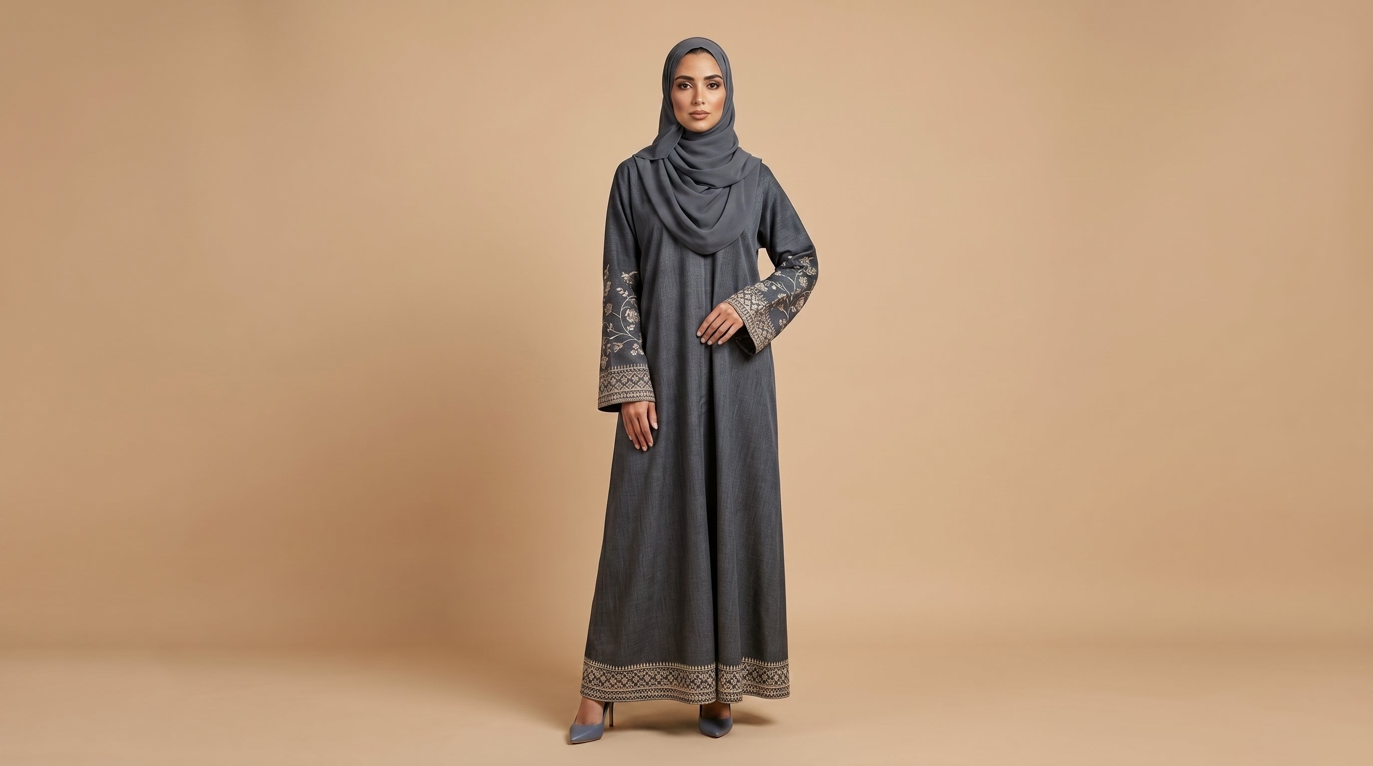 Linen Abaya