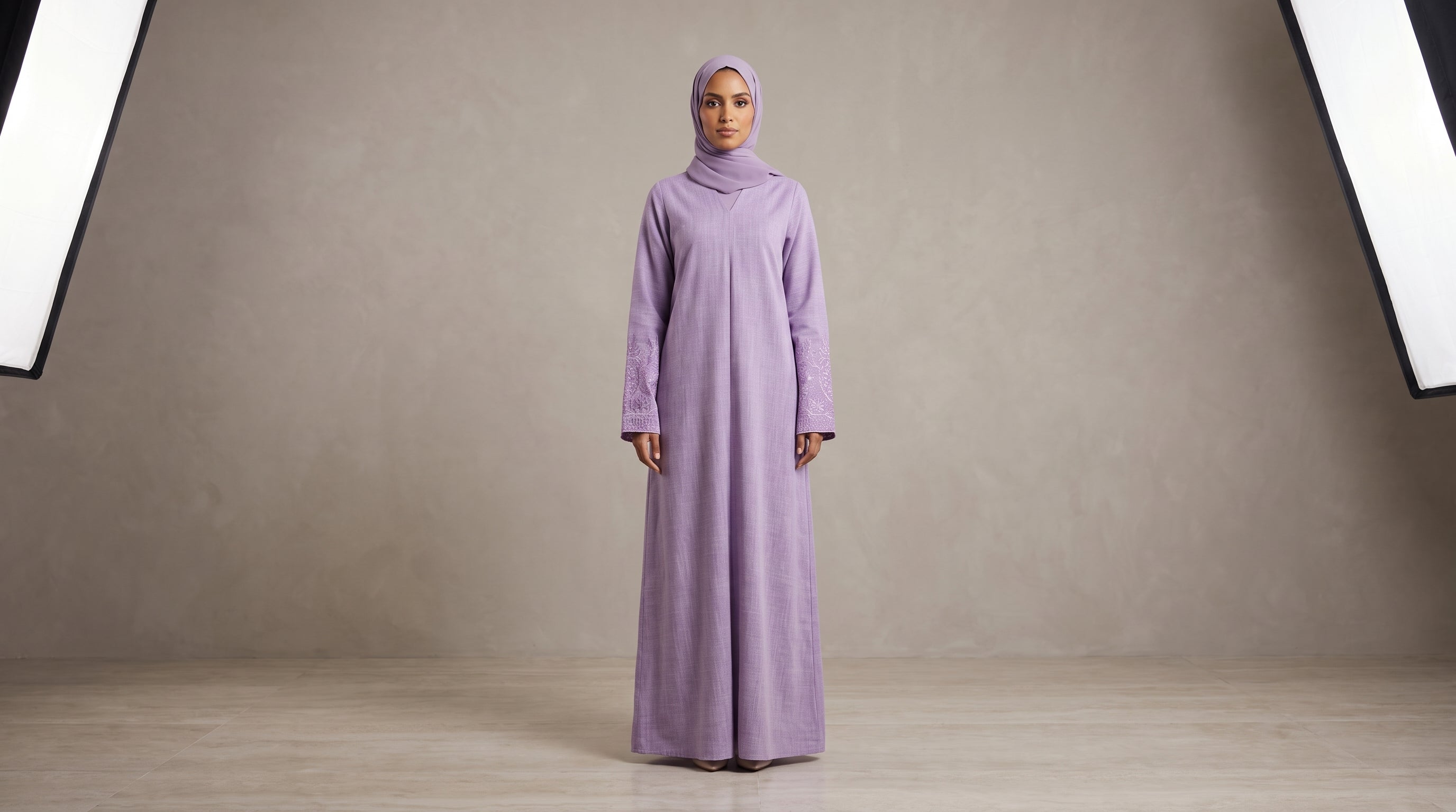 Linen Abaya