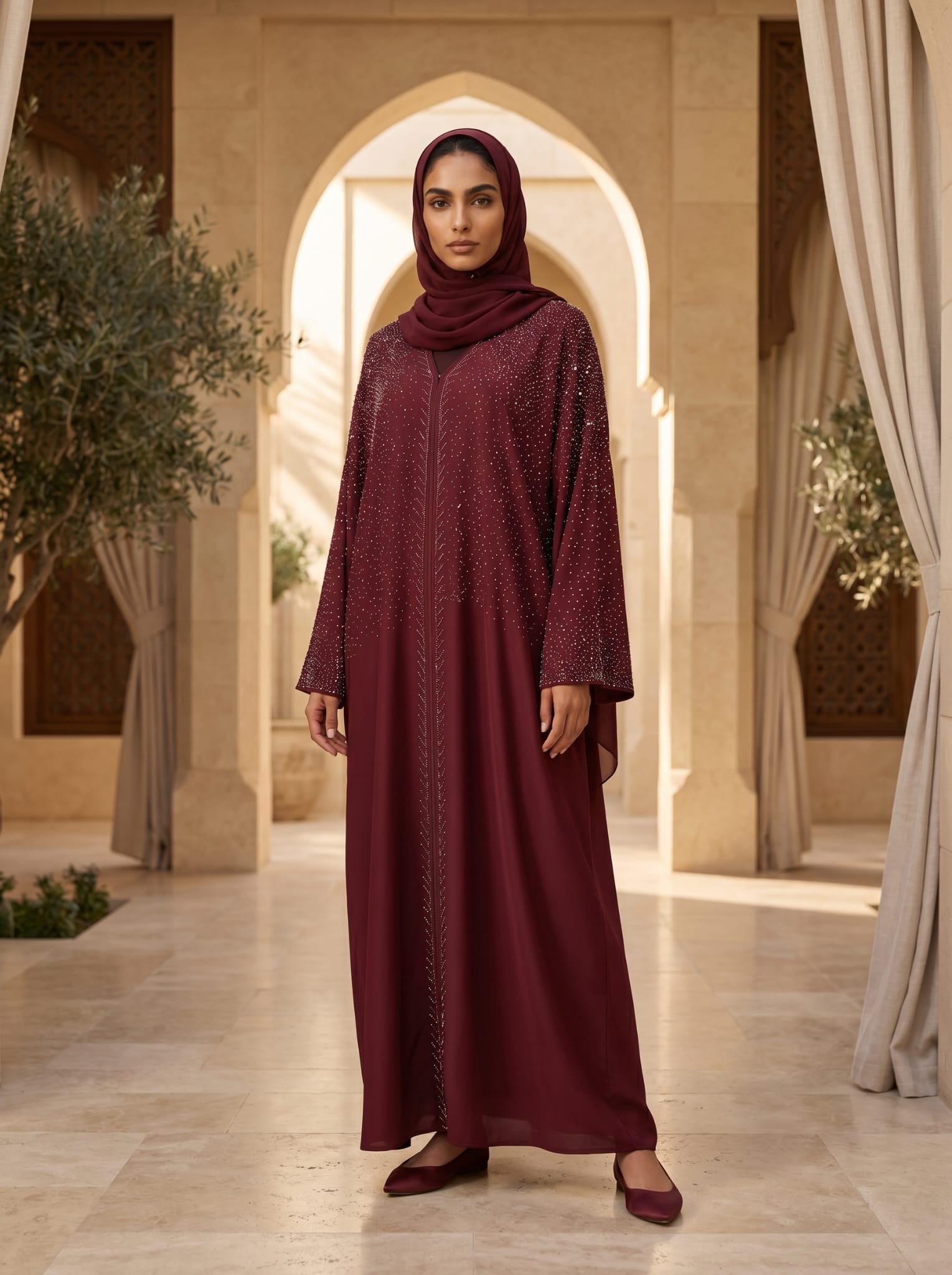 Stone Abaya