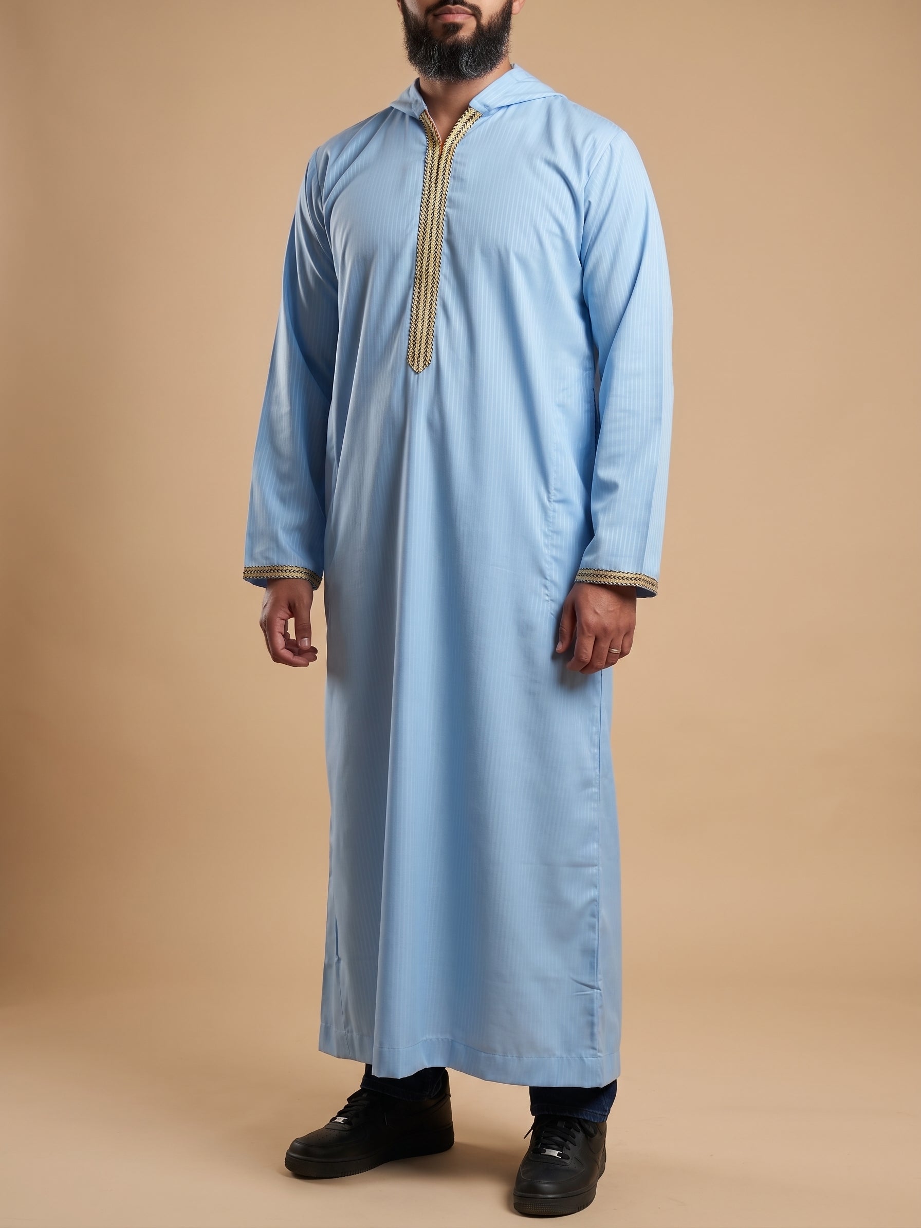 Moroccan Hoodie Thobe Soft