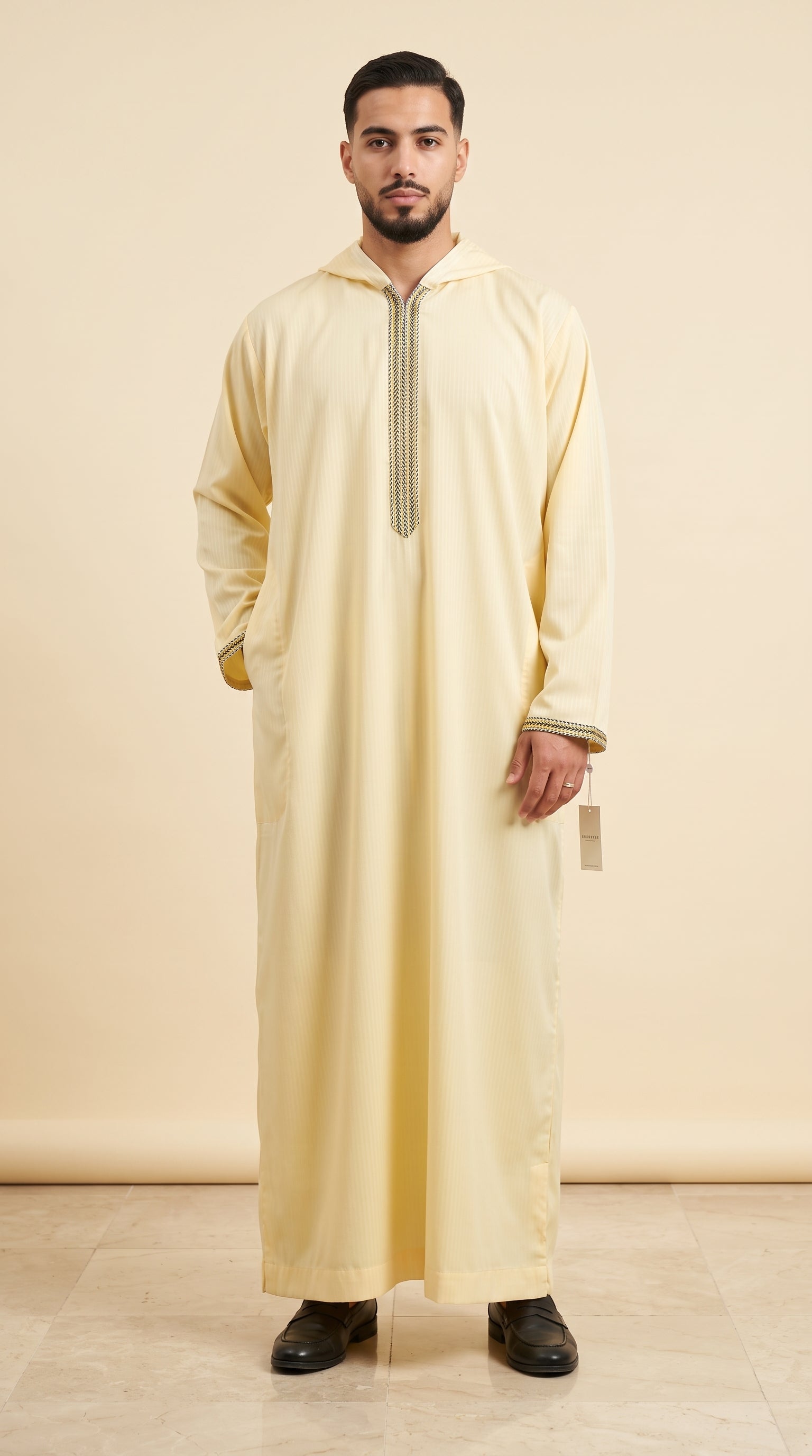 Moroccan Hoodie Thobe Soft