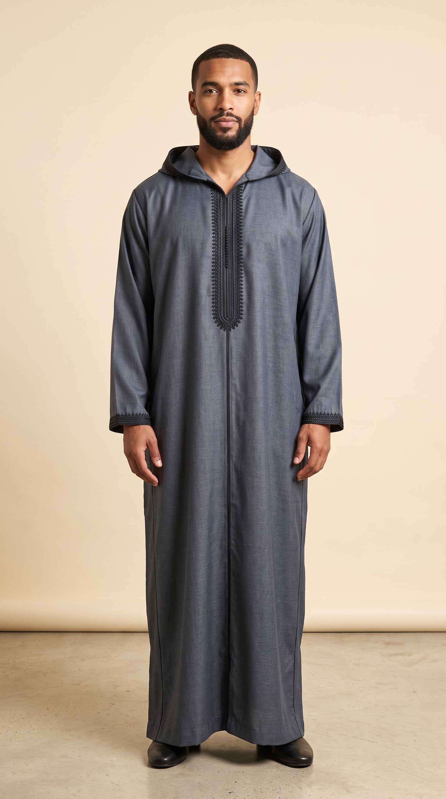 Moroccan Thobe Cotton Long Sleeve