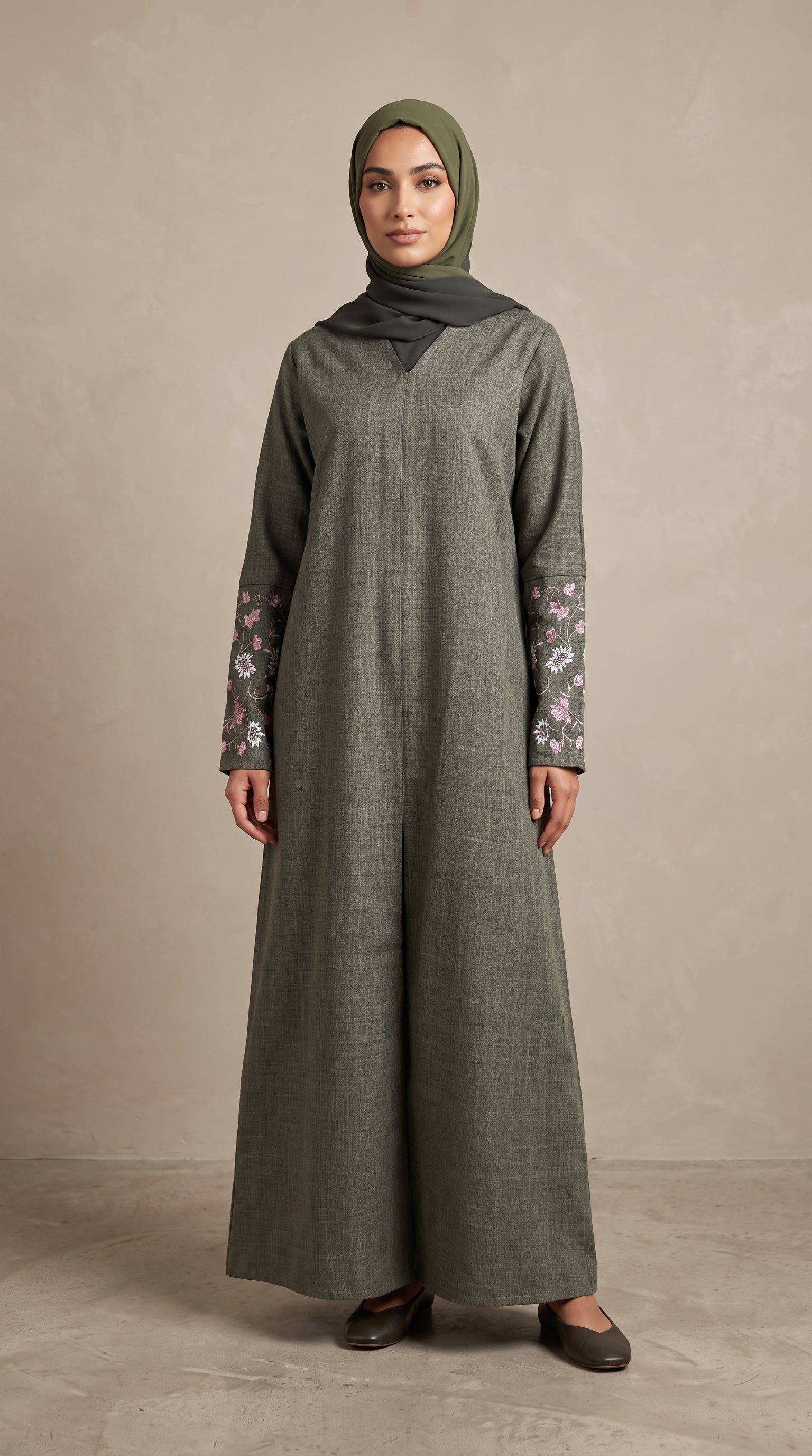 Linen Abaya