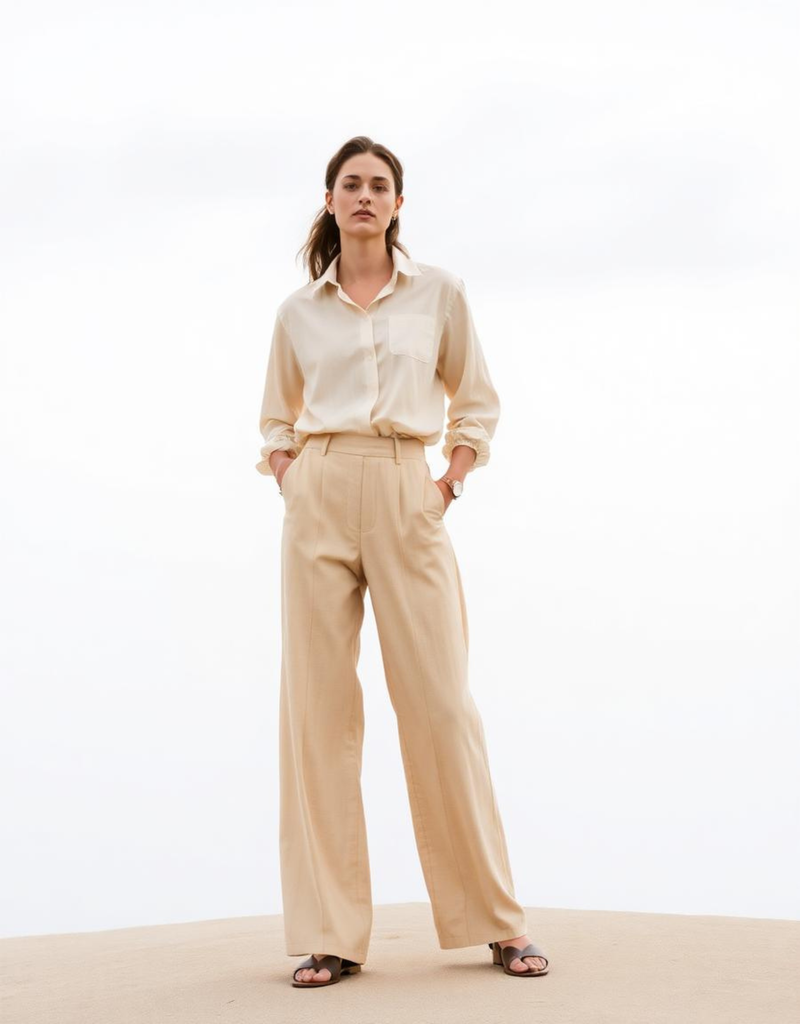 Champagne Gold Satin Wrap Maxi Dress